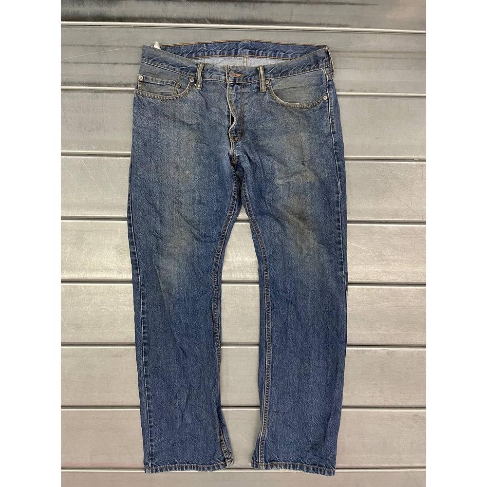 Levis 514 Jeans‎ Mens 34X30 Blue Medium Wash Denim Trendy Outdoor